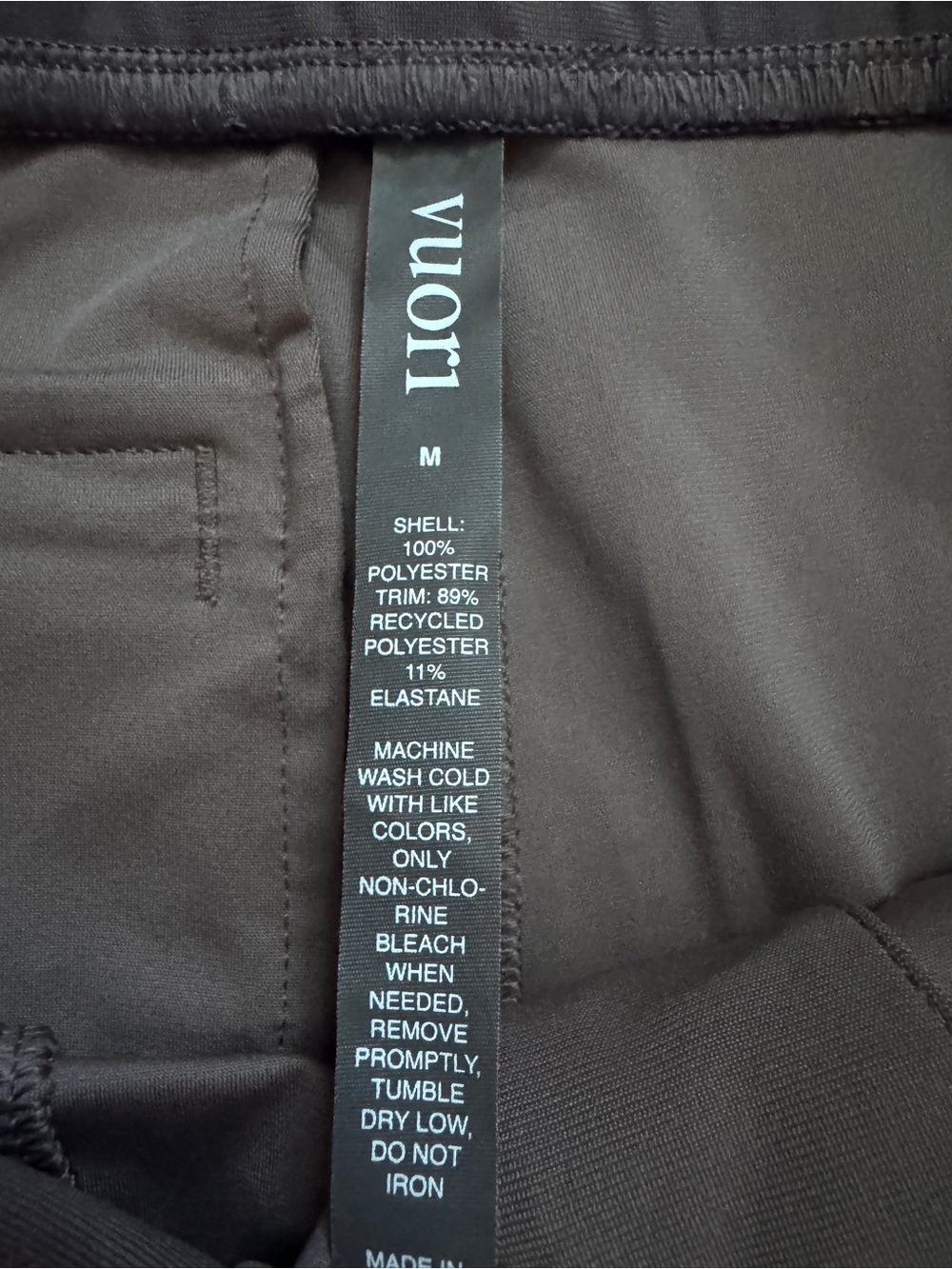 Vuori Women’s Gray Dress Pants with Front Creases-Medium - Picture 2 of 4